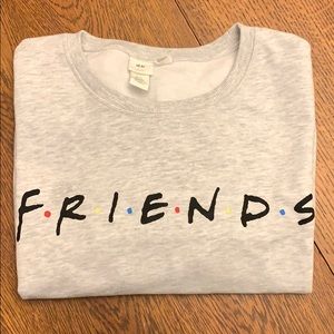 H&M Friends Sweatshirt Sz XL